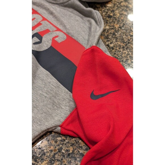 Nike New England Patriots Dri-Fit NFL Hoodie Men's (Size Medium) - Picture 3 of 7